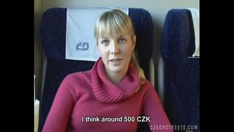 Czech Streets - Veronika, Sokaklarda Tatlı Bir Kızla Vahşi Bir Casting