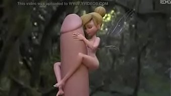 Tinker Bell, 3d Animasyonda Büyük Bir Penisten Keyif Alıyor