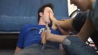 Amatör Bebekle Ayak Işi Fetişi