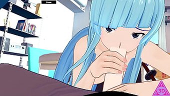 Jujutsu Kaisen'In Kasumi Miwa'Sı Bu Sansürsüz Videoda Amını Ve Götünü Yalatıyor