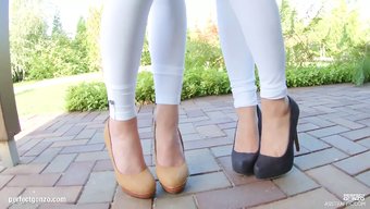 Angelik Duval Ve Tiffany Doll Ile Sert Anal Sahnede Popoya Giriyorlar