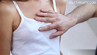 Büyük Göğüslü Ve Dolgun Karılarla Tutkulu Arka Kapı Eylemi