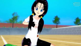 Videl, Hava Manevralarındaki Dersler Için Minnettarlığını Ifade Ediyor - Dragon Ball Z