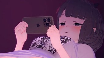 Sıcak Anime Pornosu, Seksi Boşalma Sahneleri, Memeler, Kıç Ve Vajina Sahneleriyle.