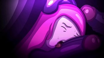 Tatlı Prenses, Büyüleyici Bir Anime Sahnesinde Deneyde Başarısız Oldu.