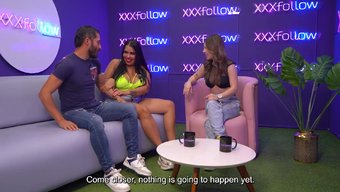 Bbw Milf Lalucero, Dani Ortiz Ile Xxxfollow Sessions #6'Da Çılgına Dönüyor.