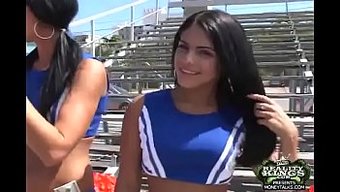 Ruby Knox'Un Latin Cheerleader'Inın Amı Spermlerle Doluyor