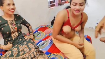 Komal Ve Riya, Gayatri'Nin Kocasıyla Sıcak Bir Üçlü Sahnede