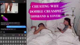 Aldatan Karı, Vahşi Bir Videoda Çift Creampie Alıyor