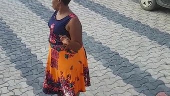Siyah Güzellik Seksi Bir Videoda Kendisiyle Oynuyor