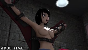 Hentai Okulunda Dev Öğretmen Ve Öğrenci Bağlaması