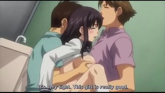 Banyo Sahnesinde Hentai Kız Kardeşlerle Çift Penetrasyon Aksiyonu.