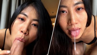Asyalı Bir Kızın El Işi Yaptığı Ve Kahverengi Spermi Yuttuğu Pov Videosu