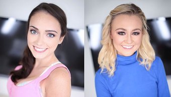 Büyük Göğüsler Ve Derin Boğaz: Ashly Anderson Ve Kenzie Kai'Nin Sakso Becerileri Aksiyonda