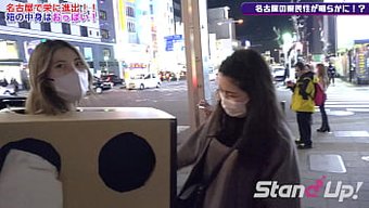 Japon Yetişkin Şovmen Sachan'In Yer Aldığı Stand-Up Tv Şovunda Beklenmedik Sürprizler Nagoya'Da
