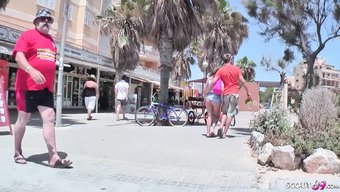 Alman Genç 18+, Mallorca'Daki Seçmelerde Acımasızca Beceriliyor