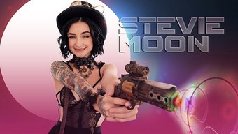 Minyon Güzellik Stevie Moon Ve Iyi Donanımlı Bir Erkekle Sıcak Bir Buluşma