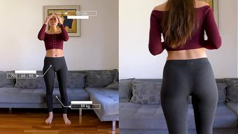 Aruna Aghora'Nın Harika Bir Poposu Için Fitness Seçmesi