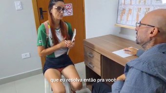 Profesör Ve Öğrenci Ile Hardcore Üniversite Seksi.