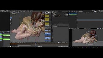 Mei'Nin Blender Üzerindeki 3d Çalışması Ikinci Yarıda Doruk Noktasına Ulaşıyor