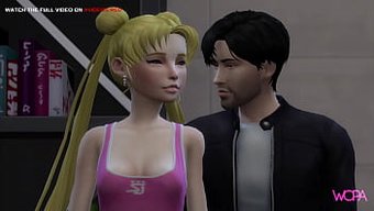 Sailor Moon'Un Öğretmeniyle Yasak Buluşması Hentai Videosunda
