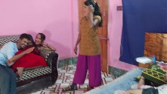 Hanif Ve Popy Khatun, Mst Sumona Ve Manik Mia Ile Swinger Keyfi.