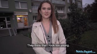 Güzel Hatun Una Fairy, Ajan Tarafından Para Karşılığı Halka Açık Şekilde Sikerken Yakalandı.