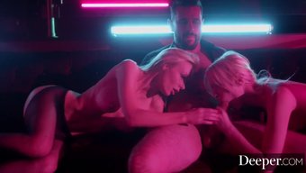 Kayden Ve Kenna, Striptiz Kulübü Standında Vip Buluşmasına Dalıyorlar
