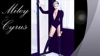 Miley Cyrus'Un Pantolon Çoraplarıyla En Sıcak Videosu